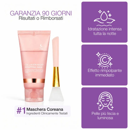 Maschera Notte al Collagene