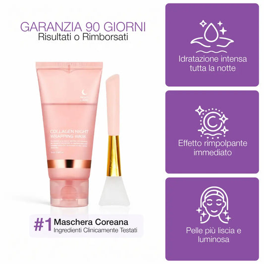 Maschera Notte al Collagene